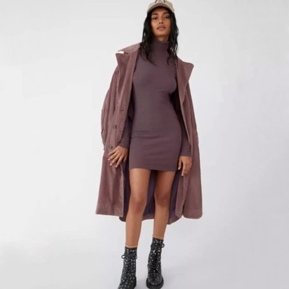 Free People Beach Around Town Purple Mini Dress - Picture 2 of 8